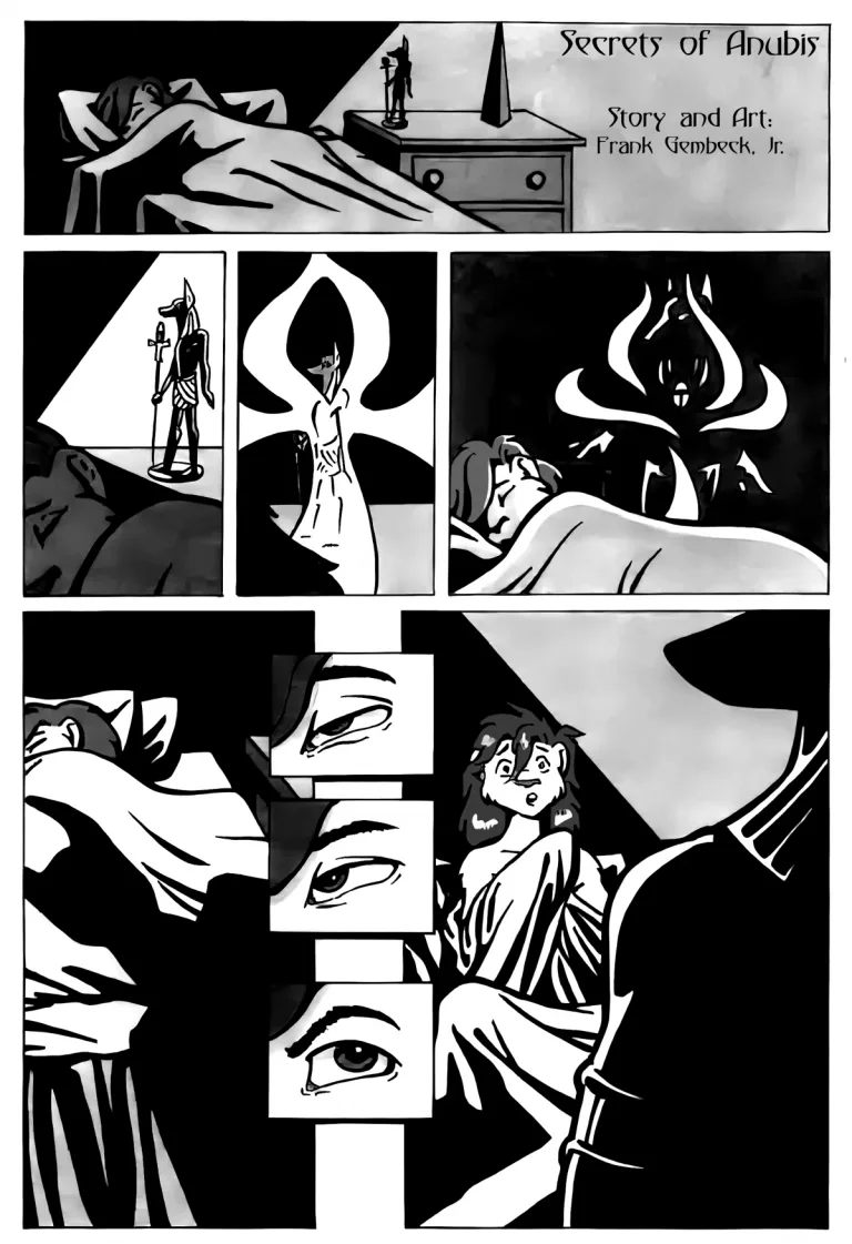 The Secrets of Anubis: Page 1